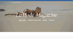 Desktop Screenshot of lamodemagazine.net